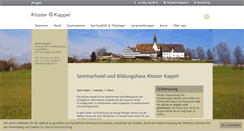 Desktop Screenshot of klosterkappel.ch